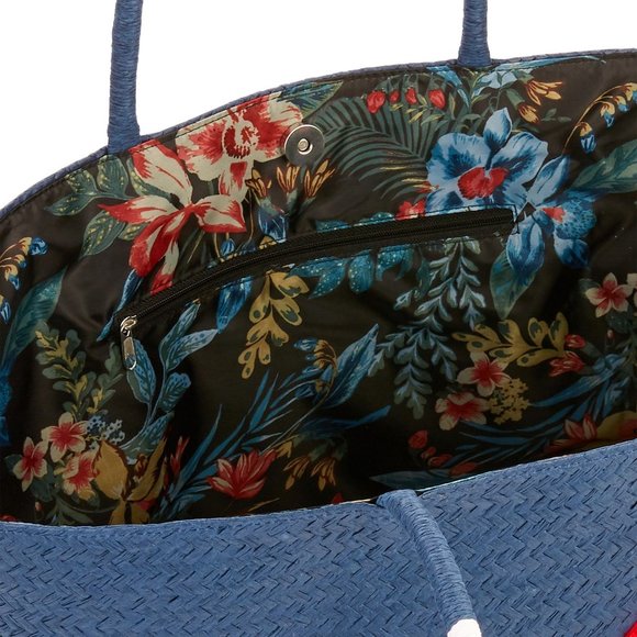 Straw Beach Bags Tote Tassels Bag Hobo Summer Handwoven Shoulder Bags Pu… - Picture 4 of 7